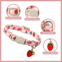 Halloween Cat Collar-2Pack Autumn Pumpkin Kitten Collars-Funny - Lime&StarBerry - image 2