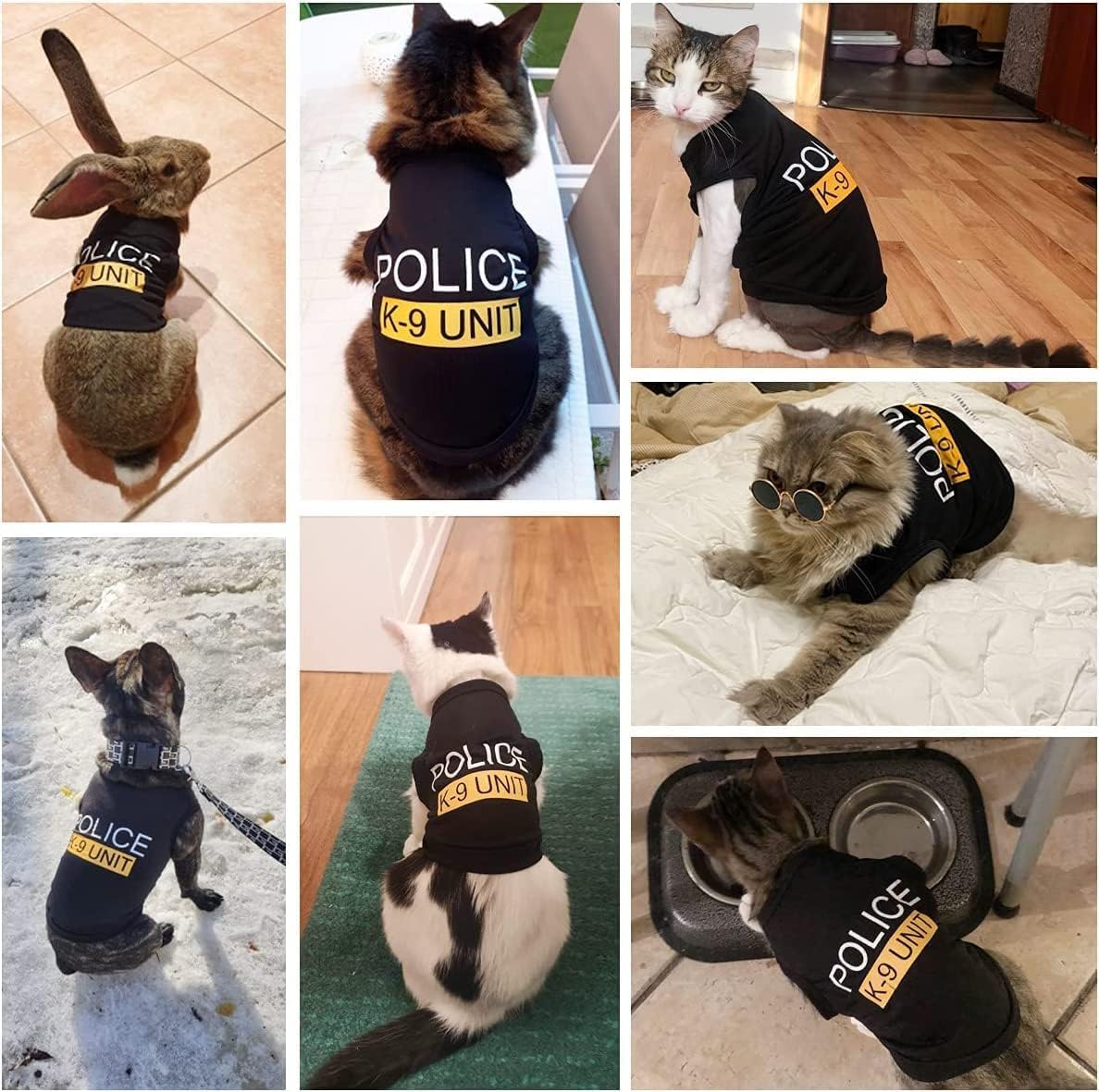 Dog Costumes, K9 Police Shirt - XS-(1~3 lbs) - image 4