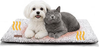 Mora Pets Self Warming Cat Bed Self Heating Cat Dog Mat Pet Pad - 35"L x 23.6"W x 1.0"Th / A-Light Gray
