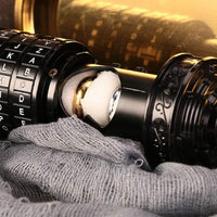 Cryptex Da Vinci Code Mini Cryptex Lock Puzzle Boxes with Hidden - Black - image 3