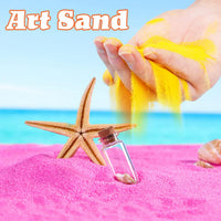 36 PCS Art Sand Kit, DIY Scenic Sand Painting & Wedding Decoration Bottles – Fun for Kids & Family - 36 Color - image 3