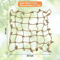 Natural Bird Rope Net, Large Size - Style2 - image 3