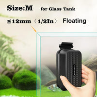Aquarium Small Magnetic Cleaner for Glass Fish Tank Algae Scraper - M / Black - image 2
