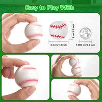 SCIONE 36 Pack Football Fidget Spinner Football Party Favors for Kids – Fun for Kids & Family - Baseball - image 2