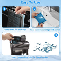 Aquarium Filter Replacement Cartridge - Rite-Size B / Size B-10pcs - image 2