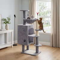 HUITREE 45in Cat Tree Tower with Big Condo for Indoor Cats - 338G - image 3