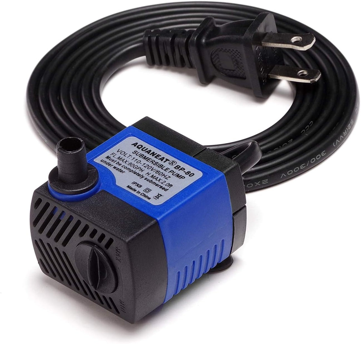 AQUANEAT Small Fountain Pump - 80GPH