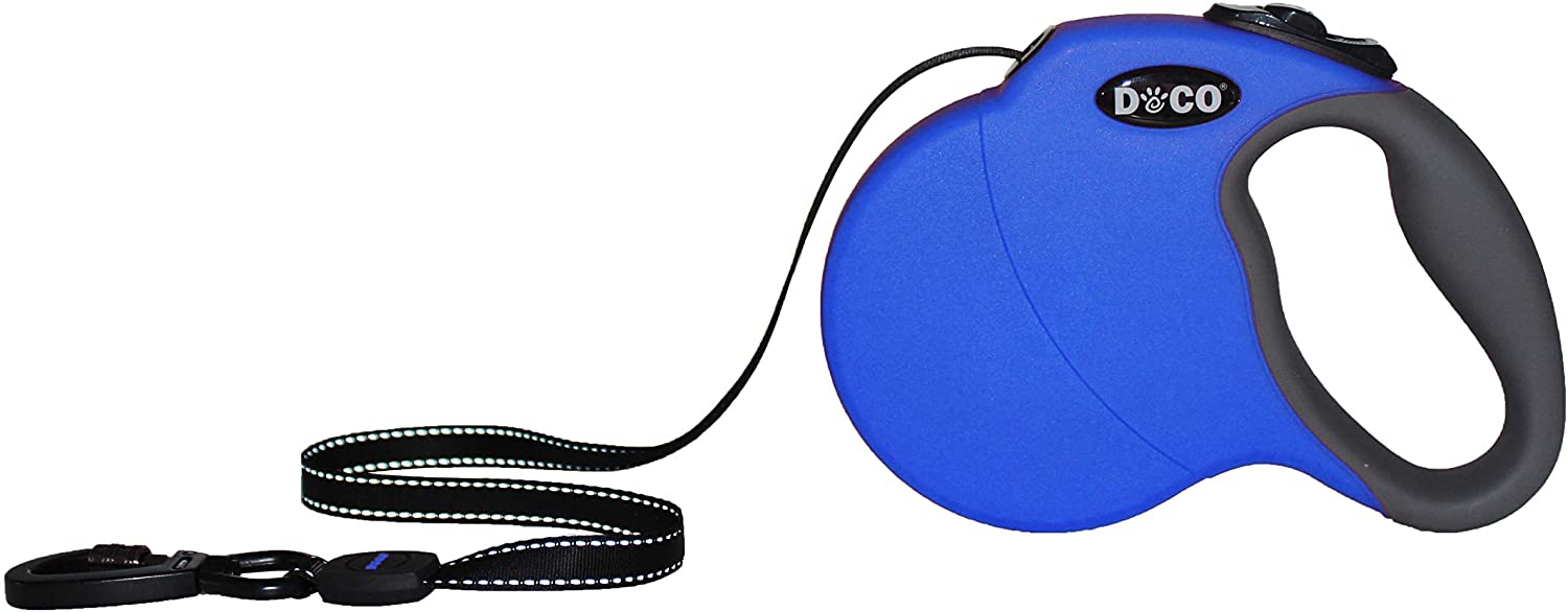 Dog Retractable Leash - Reflective