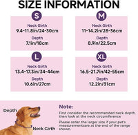 Dog Cone Collar M, Soft Cones for Large Medium Small Dogs,Adjustable Dog Cone Alternative to Stop Licking, Comfy Elizabethan Collar for After Surgery Wound Healing & Hot Spots Purple