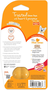 Nylabone Power Chew Original Bone Dog Chew Toys - Peanut Butter / Small (Pack of 1) - image 4