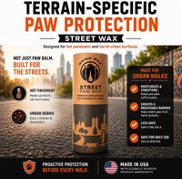Dog Paw Protector for Hot Pavement, Asphalt, Streets & Sidewalks – Essentials for Dogs - Paw Street Wax - image 4