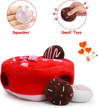 Hollypet Squeaky Hide and Seek Dog Toys for Small and Medium Dogs - Chocolate - image 3