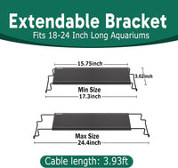 24/7 LED Aquarium Light for 12-18 Inch Plant & Fish Tank - For 18-24 Inch Tank - image 4