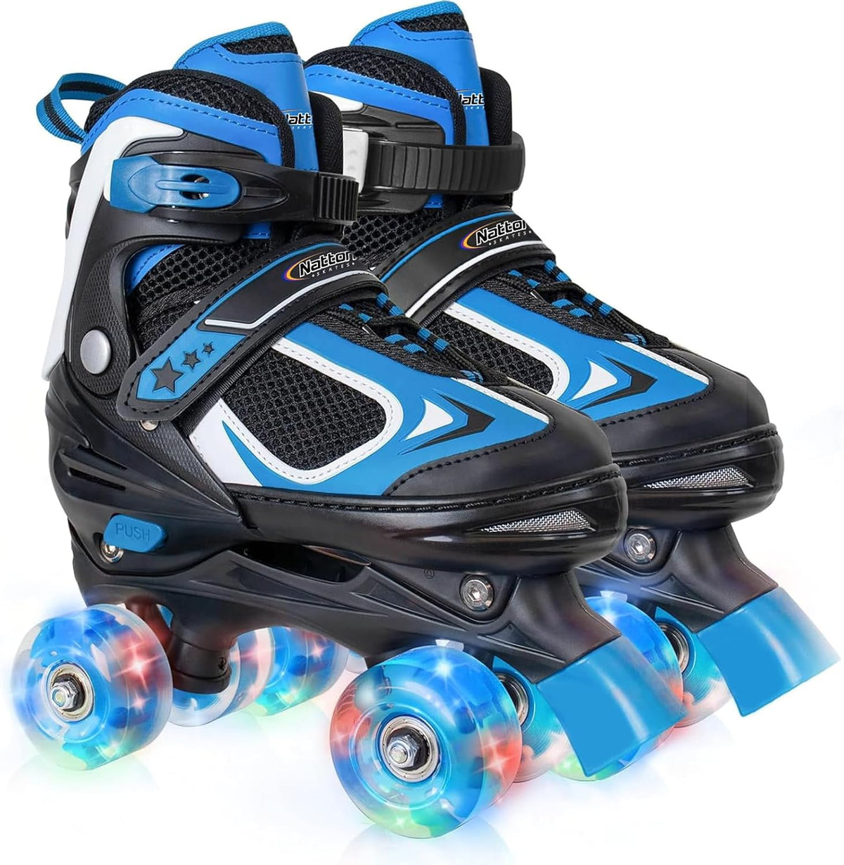 Kids Roller Skates for Boys - Blue / Medium(1-4)