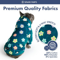 Spark Paws Dog Hoodie, Buttery-Soft Sweater Sweatshirt - Daisy / X-Large - image 2