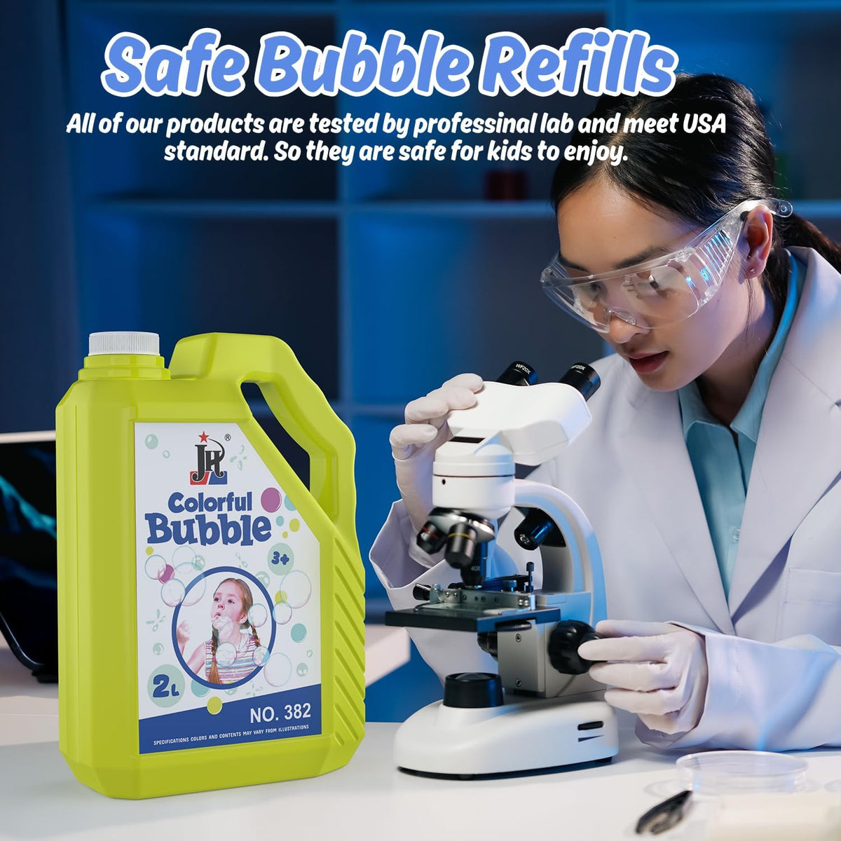 EagleStone 67 oz concentrated bubble solution refill in 2 bottles - view 6