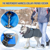 SlowTon Dog Winter Coat, 3 Layers Thick Warm Fleece Lining Dog Jacket – Essentials for Dogs - XXX-Large / Blue - image 2