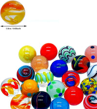 20 Vintage Marbles Bulk for Kids Ages 4-8-12 Hobbyist for Marble Run - 20pcs - image 3