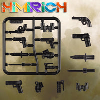 HIMIRICH black military weapons pack accessories for mini figures - view 29