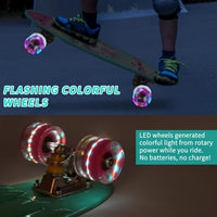 Skateboards, 22" Complete Skateboard - Blue Unicorn - image 2