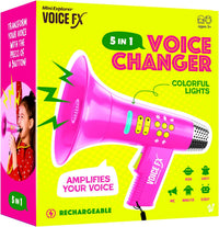 5 In 1 Voice Changer for Kids - Pink