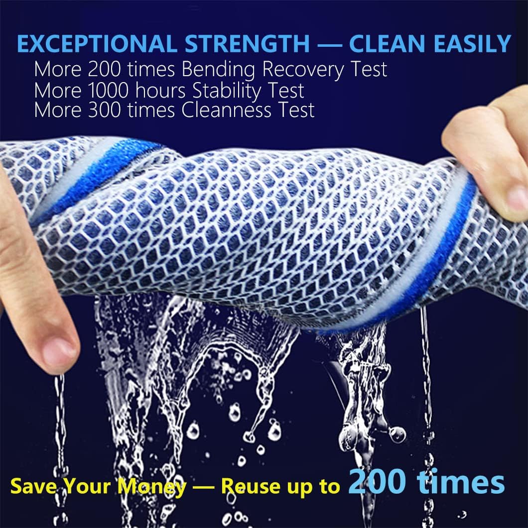 Aquarium Filter Media, Newly Premium 8-Layer Filter Pads for Aquarium, Fish Tank Sponge Pad Foam - 15.7"x11.8"x0.6“,1pack - image 4