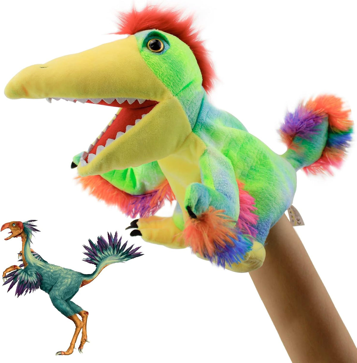 Puppet Hand Puppets for Kids - Dinosaur 11 - image 4