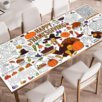 SPERINGEEN Halloween Tablecloth Decorations - Thanksgiving