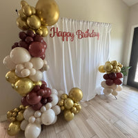 Sage Green Brown Balloons - Red Gold Beige - image 4