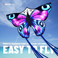 SGftre Colorful Butterfly Kite - purple - image 2