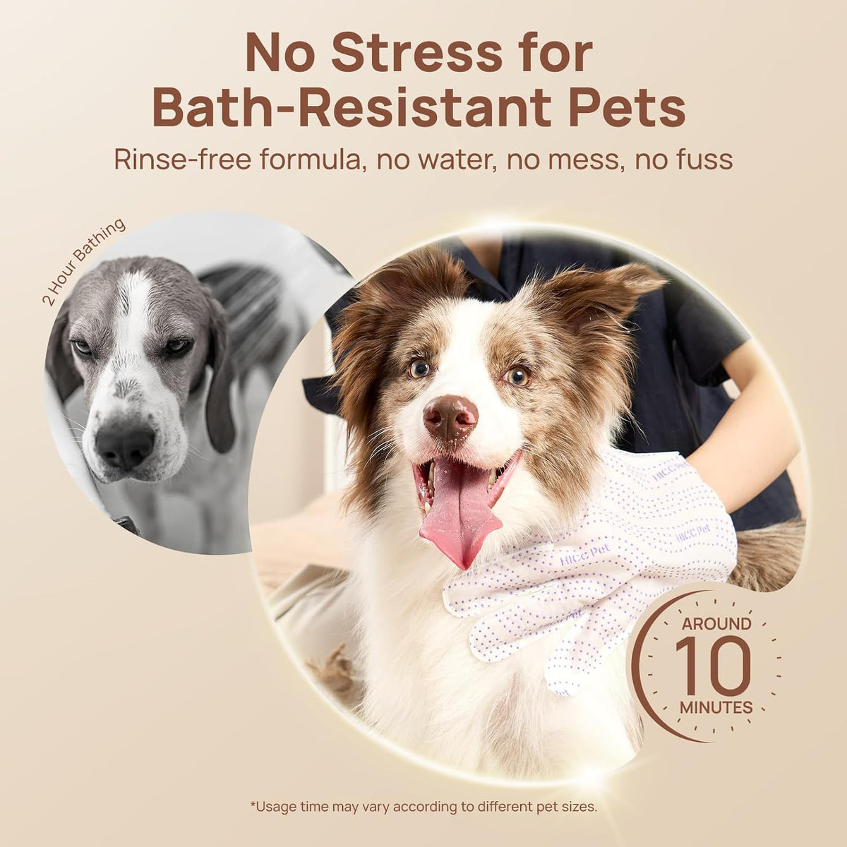 HICC PET Cleaning Glove Wipes PRO for Dogs & Cats - Unscented / 20PCS - image 2