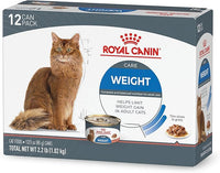 Royal Canin Feline Weight Care Thin Slices in Gravy Canned Adult Wet Cat Food, 3 oz can (12-count)