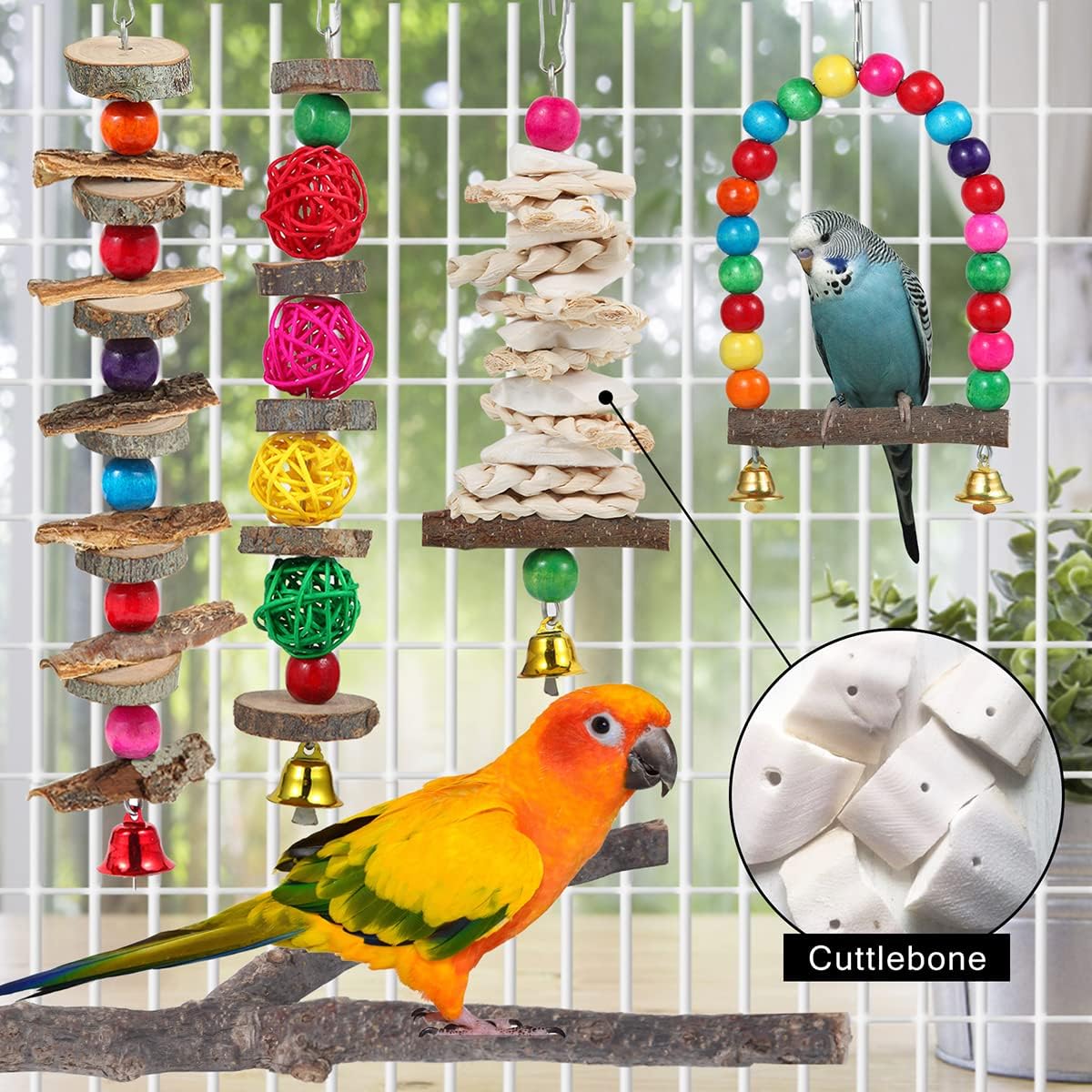 Bird Perch Bird Toys Parakeet Toys - image 4