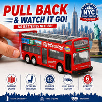 NYC Sightseeing Tour Bus, New York City Double Decker - image 4