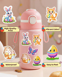 JCFIRE Halloween Stickers for Kids - Easter 100 Pcs - image 2