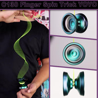 C130 YoYo Professional Responsive Yo yo Bearing for Kids Beginner - Black Green Purple - image 2