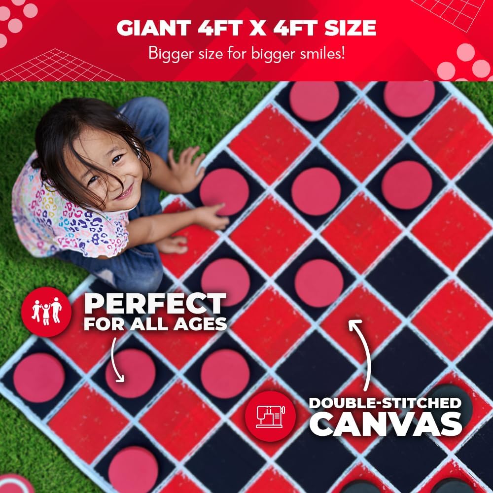 Swooc Games, 100% Machine-Washable Canvas - 4ft x 4ft - image 4