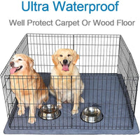 2Pack 36"x36" Pee Pads Washable Waterproof Rugs for Dog Training – Essentials for Dogs - 54x54 Inch（Pack of 2) - image 2