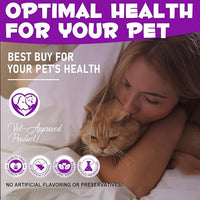 Cat Melatonin - Melatonin for Cats - Cat Calming Treats- Cat Sedative for Grooming - Helps to Support Restful Sleep for Your Cat - Cat Sleep Aid - Anxiety Relief for Cats