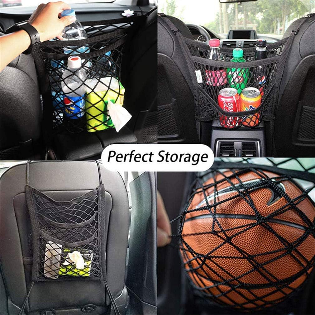 DYKESON Dog Car Net Barrier with Mesh Organizer - 12.6 in × 15.5 in - image 3