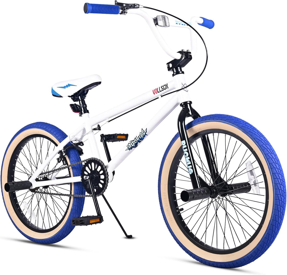 vollsch RUCKUS 20 inch kids freestyle BMX bike with pegs - view 2