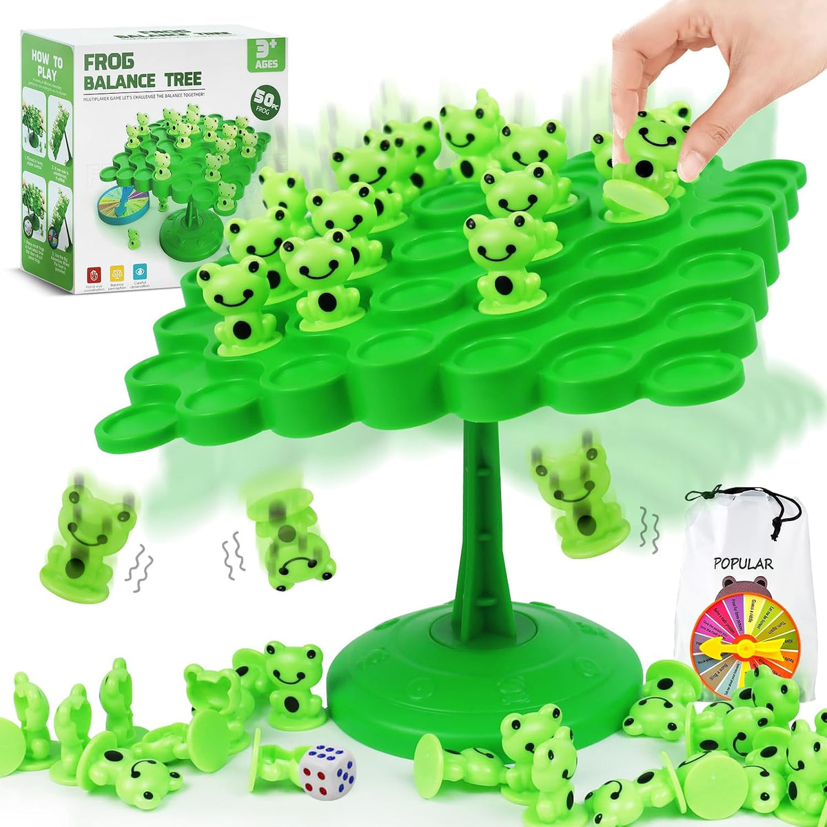 kykake Frog Balance Game Toys - Frog