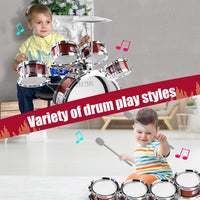 Kids Drum Set for Toddlers 3-5 - Common style - image 4