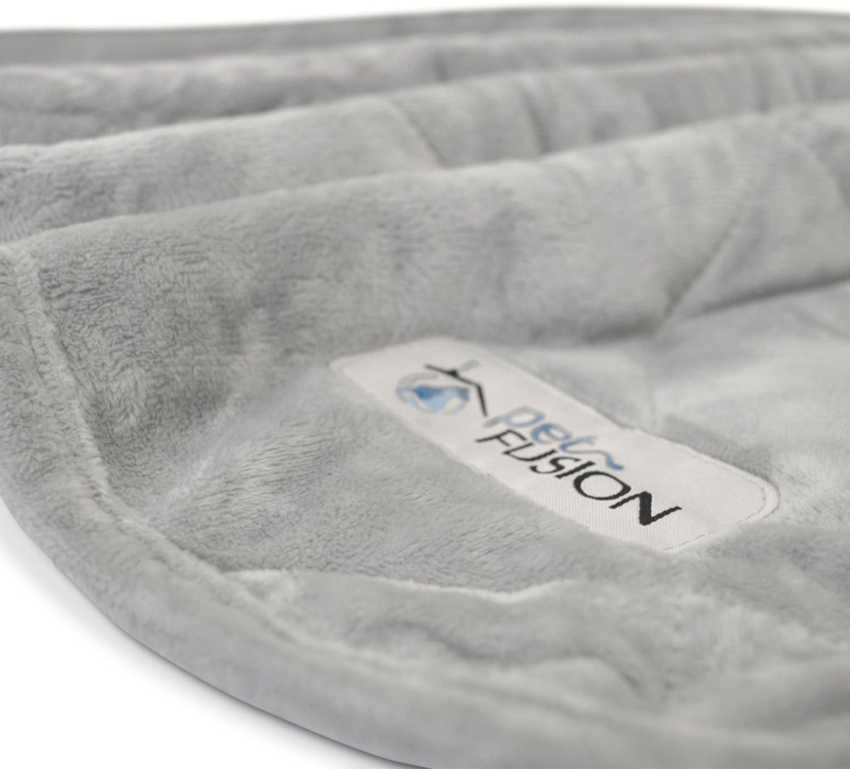 PetFusion Premium Dog and Cat Blanket, Grey or Brown – Essentials for Dogs - Quilted / Large (53 x 42") / Grey - image 3