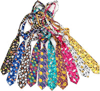 PET SHOW 10pcs Pack Halloween Big Dog Ties Neckties for Large Breed Dogs XL Adjustable Holiday Grooming Accessories Neck Ties Bowties Girl Boy Festival Costumes Photography Party Gift Favor