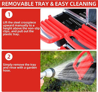 Chicken Nesting Box, 10 Hole 2 Layer Hen Nest Box, Roll Away Eggs Laying Boxes,Cleanable Pull Out Hen Roosting Boxes
