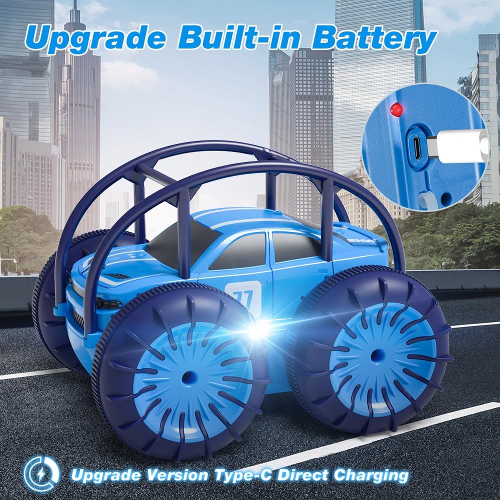 MaxTronic Rechargeable Remote Control Car for Kids - Blue - image 3
