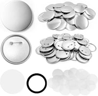 300 Pcs 58mm/2.28 inch Button Maker Supplies - 75mm/3 inch - Button Supplies Button Parts
