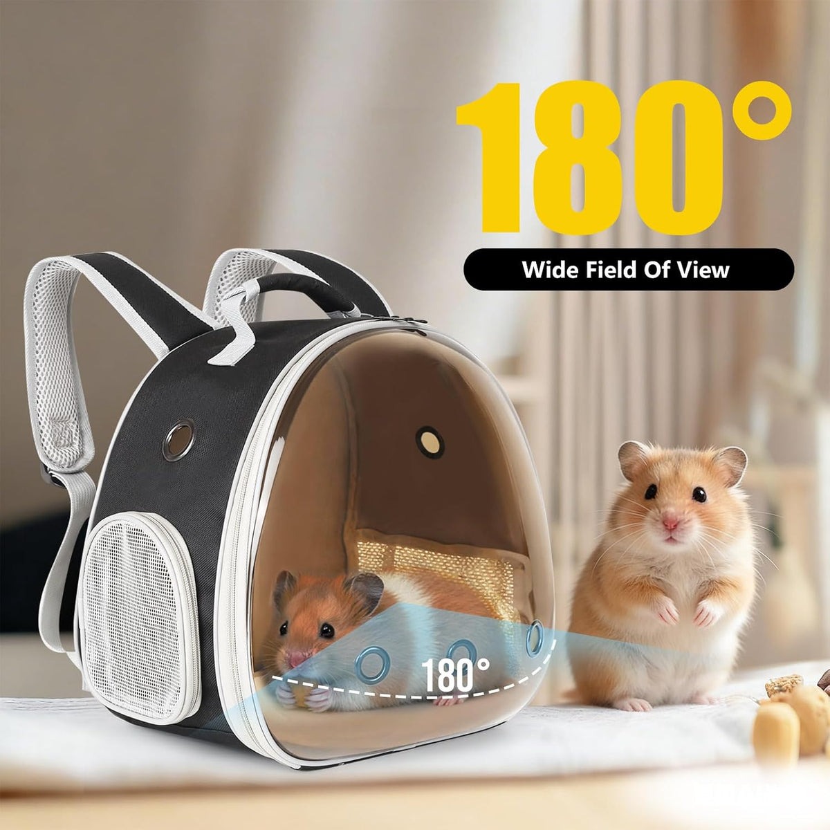 Guinea Pig Carrier Backpack - Brown / Polarized - image 3