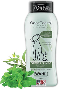 Wahl USA Whitening Dog Shampoo for Pets, Brightens Coat - Eucalyptus spearmint / 24 Fl Oz (Pack of 1)